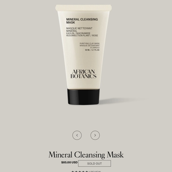 African Botanics Mineral Cleansing Mask - Picture 5 of 5